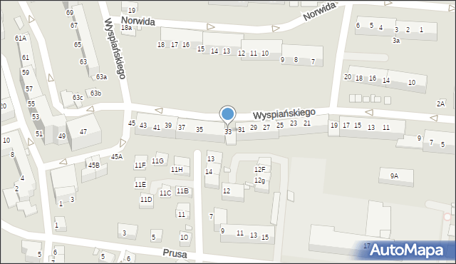 Zgorzelec, Wyspiańskiego Stanisława, 33, mapa Zgorzelec