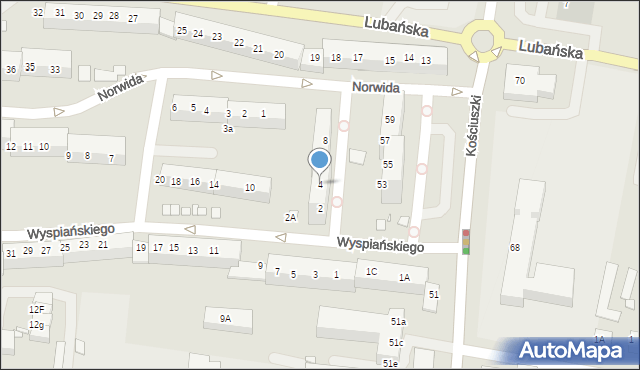 Zgorzelec, Wyspiańskiego Stanisława, 4, mapa Zgorzelec