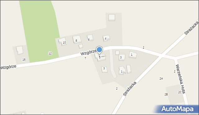 Rębiska, Wzgórze, 5, mapa Rębiska