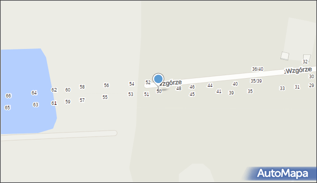 Tomaszów Mazowiecki, Wzgórze, 50, mapa Tomaszów Mazowiecki