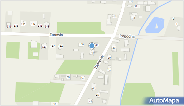 Bilcza, Zastawie, 48, mapa Bilcza