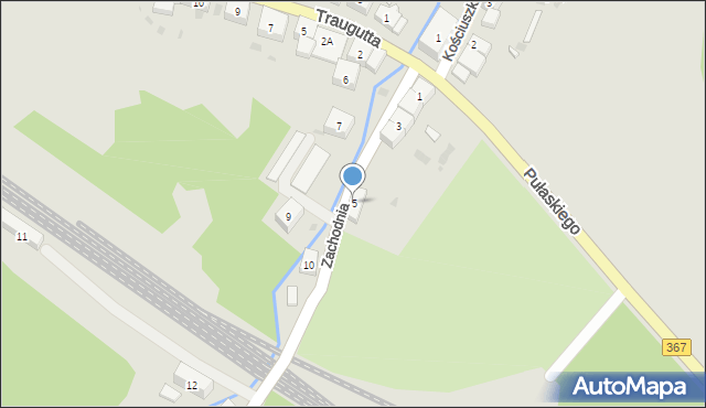 Boguszów-Gorce, Zachodnia, 5, mapa Boguszów-Gorce