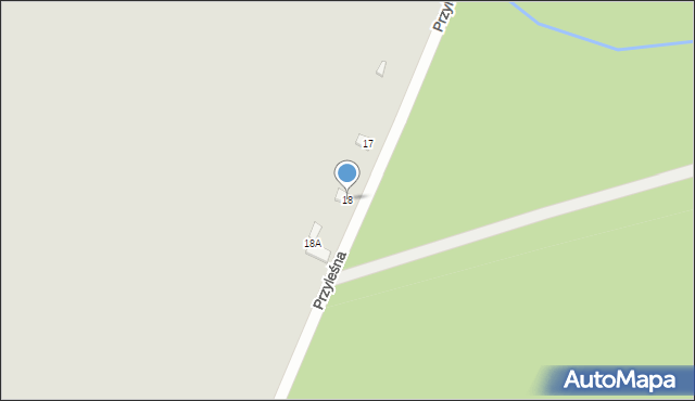 Brok, Zamoście, 18, mapa Brok