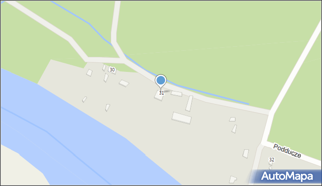 Brok, Zamoście, 31, mapa Brok