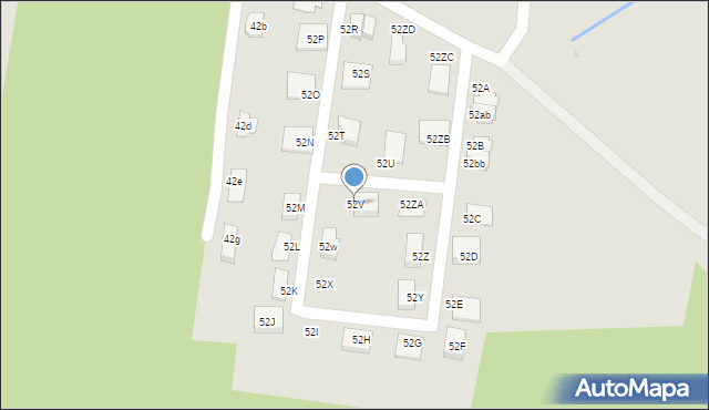 Bydgoszcz, Zamczysko, 52V, mapa Bydgoszczy