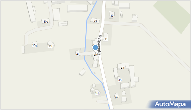 Ciepłowody, Ząbkowicka, 42, mapa Ciepłowody