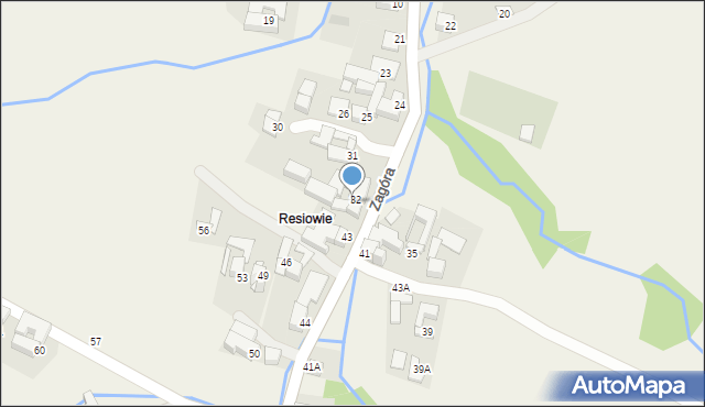 Czarna Góra, Zagóra, 33, mapa Czarna Góra