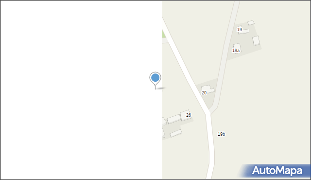 Czermin, Żale, 24, mapa Czermin