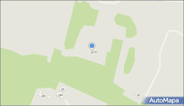 Daleszyce, Zagórze, 17, mapa Daleszyce