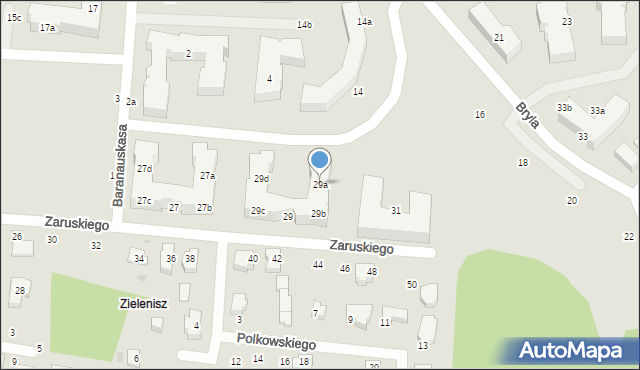 Gdynia, Zaruskiego Mariusza, gen., 29a, mapa Gdyni