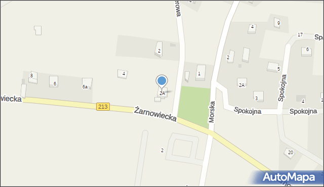 Goszczyno, Żarnowiecka, 2A, mapa Goszczyno