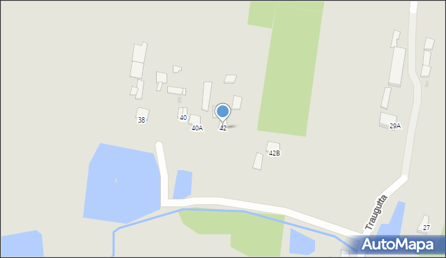 Gowarczów, Zamkowa, 42, mapa Gowarczów