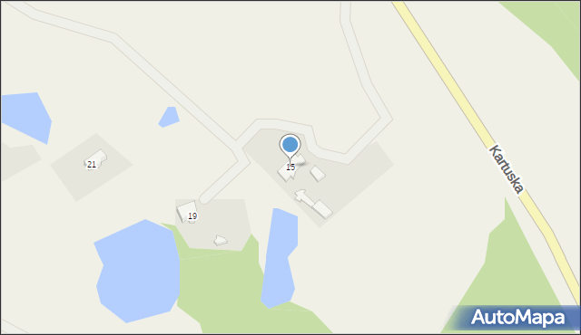 Grabówko, Zacisze, 15, mapa Grabówko