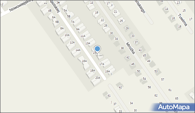 Gruszczyn, Zapolskiej Gabrieli, 15B, mapa Gruszczyn