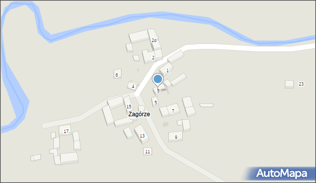 Kłodzko, Zagórze, 3, mapa Kłodzka