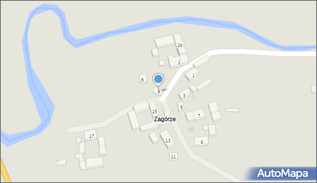 Kłodzko, Zagórze, 4, mapa Kłodzka