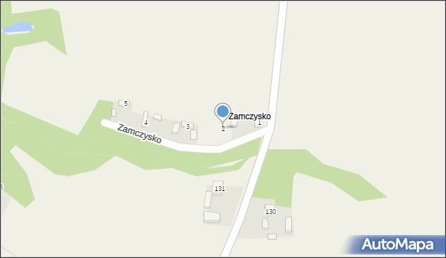 Konopnica, Zamczysko, 2, mapa Konopnica