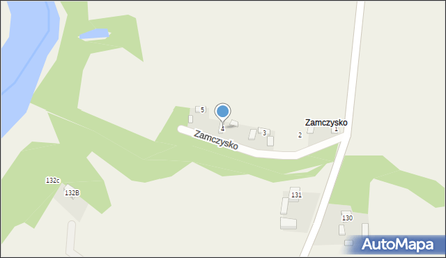 Konopnica, Zamczysko, 4, mapa Konopnica