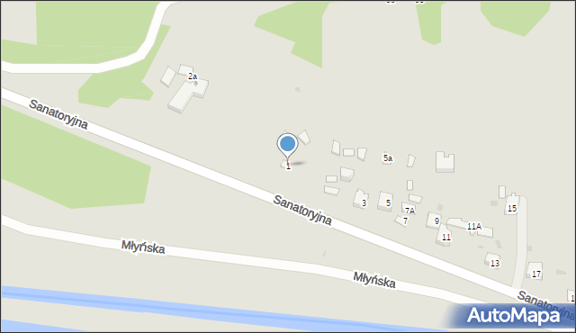 Krasnobród, Zamojska, 1, mapa Krasnobród