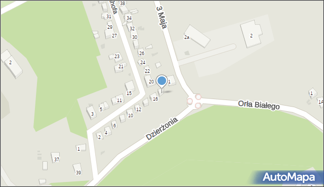Mysłowice, Zamenhofa Ludwika, dr., 18, mapa Mysłowice