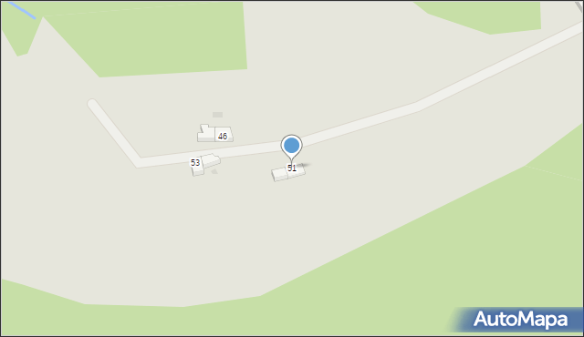 Nowa Ruda, Zagórze, 51, mapa Nowa Ruda