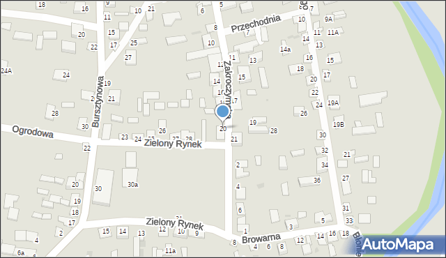 Nowe Miasto, Zakroczymska, 20, mapa Nowe Miasto