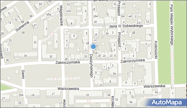 Nowy Dwór Mazowiecki, Zakroczymska, 16c, mapa Nowy Dwór Mazowiecki