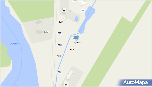 Otwock Wielki, Zamkowa, 52F, mapa Otwock Wielki