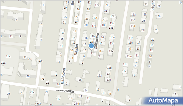 Ożarów Mazowiecki, Zamkowa, 1, mapa Ożarów Mazowiecki