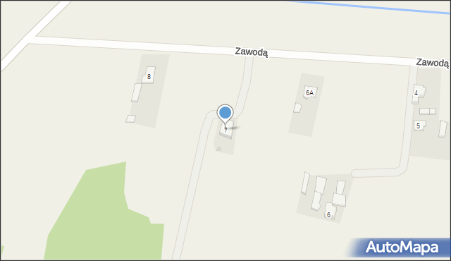 Ożarowice, Zawodą, 7, mapa Ożarowice