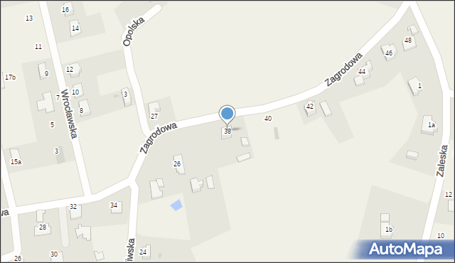 Pogwizdów, Zagrodowa, 38, mapa Pogwizdów