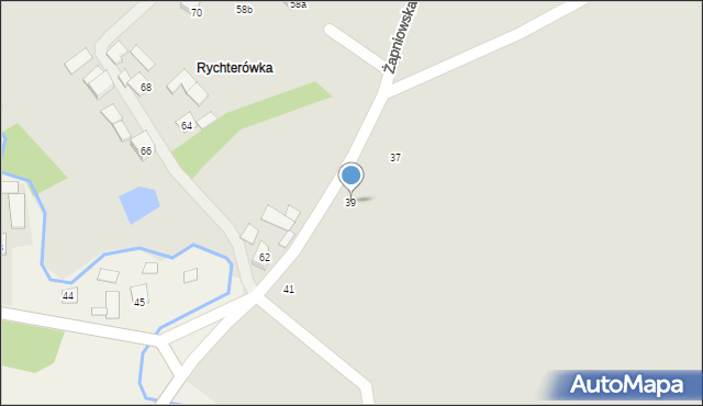 Połaniec, Żapniowska, 39, mapa Połaniec