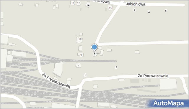 Przeworsk, Za Parowozownią, 6, mapa Przeworsk