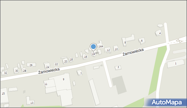 Puck, Żarnowiecka, 14, mapa Puck