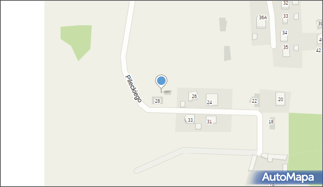 Pysznica, Zadole, 49, mapa Pysznica