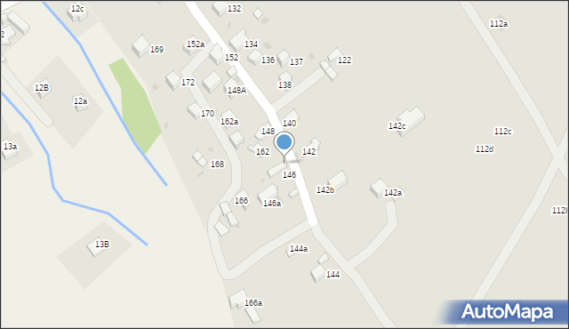 Rabka-Zdrój, Zakopiańska, 177, mapa Rabka-Zdrój