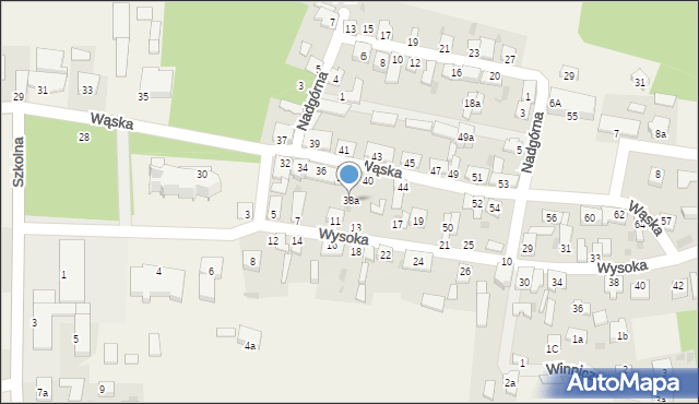 Raciążek, Zamkowa, 38a, mapa Raciążek