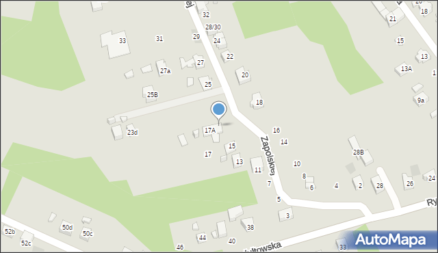 Radlin, Zapolskiej Gabrieli, 19a, mapa Radlin