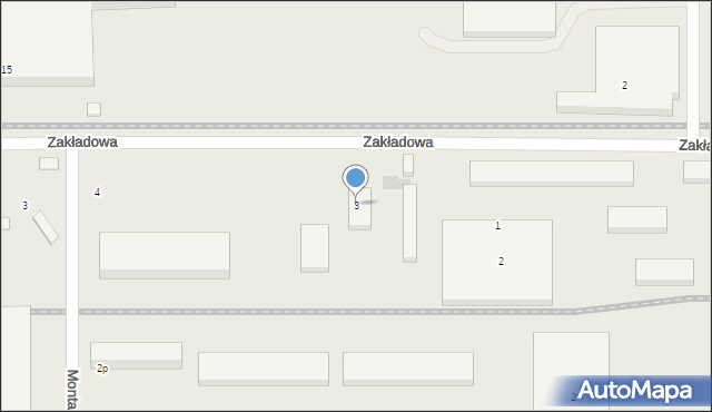 Rogowiec, Zakładowa, 3, mapa Rogowiec