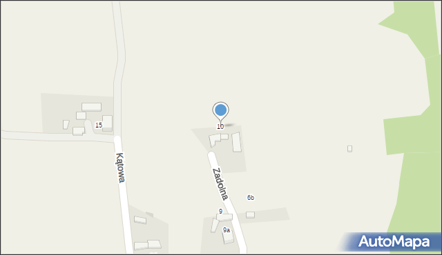 Ryczówek, Zadolna, 10, mapa Ryczówek
