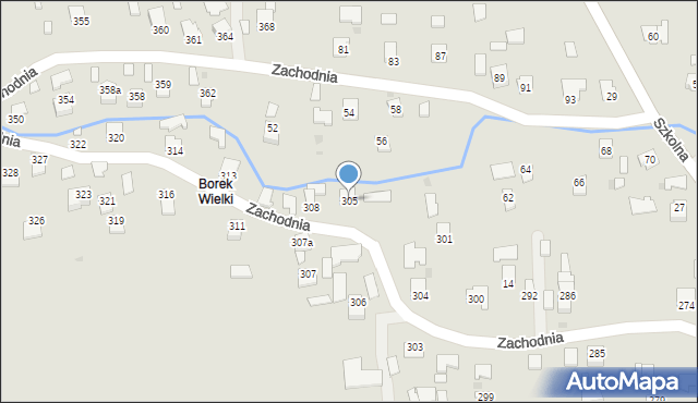 Sędziszów Małopolski, Zachodnia, 24, mapa Sędziszów Małopolski