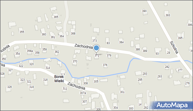 Sędziszów Małopolski, Zachodnia, 54, mapa Sędziszów Małopolski