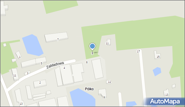 Skarszewy, Zakładowa, 9, mapa Skarszewy