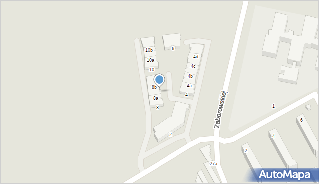 Słupsk, Zaborowskiej Marii, 28h, mapa Słupska