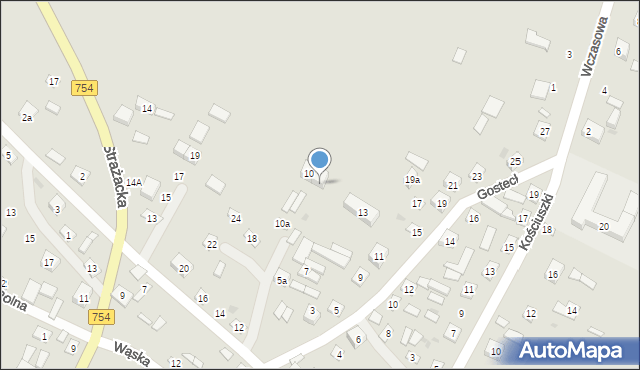 Solec nad Wisłą, Zamkowa, 11, mapa Solec nad Wisłą