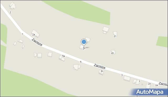 Szczytna, Zacisze, 2h, mapa Szczytna