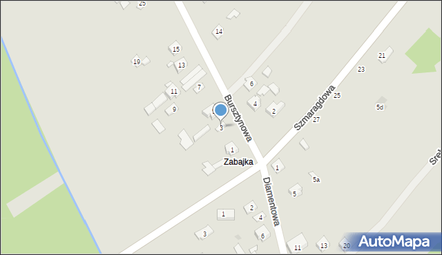 Zabajka, Zabajka, 164, mapa Zabajka