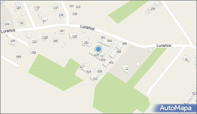 Zabawa, Zabawa, 406, mapa Zabawa