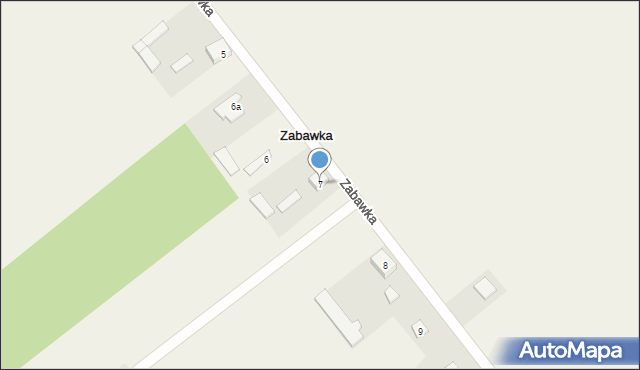 Zabawka, Zabawka, 7, mapa Zabawka