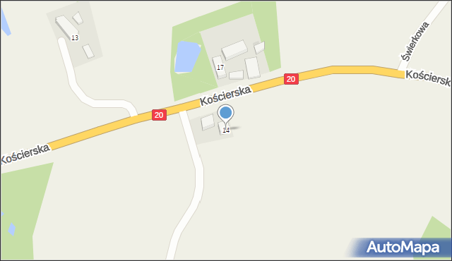 Ząbinowice, Ząbinowice, 47a, mapa Ząbinowice